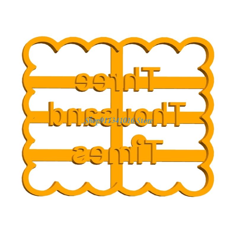Cookies Pack - Set 4 ABS-koekjesvormen met zegenberichten voor