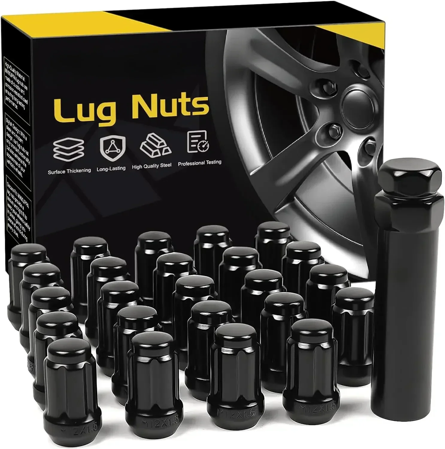 Nuts Mix - 24 stuks M12x1.5 wielmoeren - vervanging