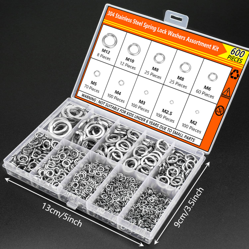 1000 stuks M2 M2.5 M3 M4 M5 M6 - Nuts Mix recensie en prijs