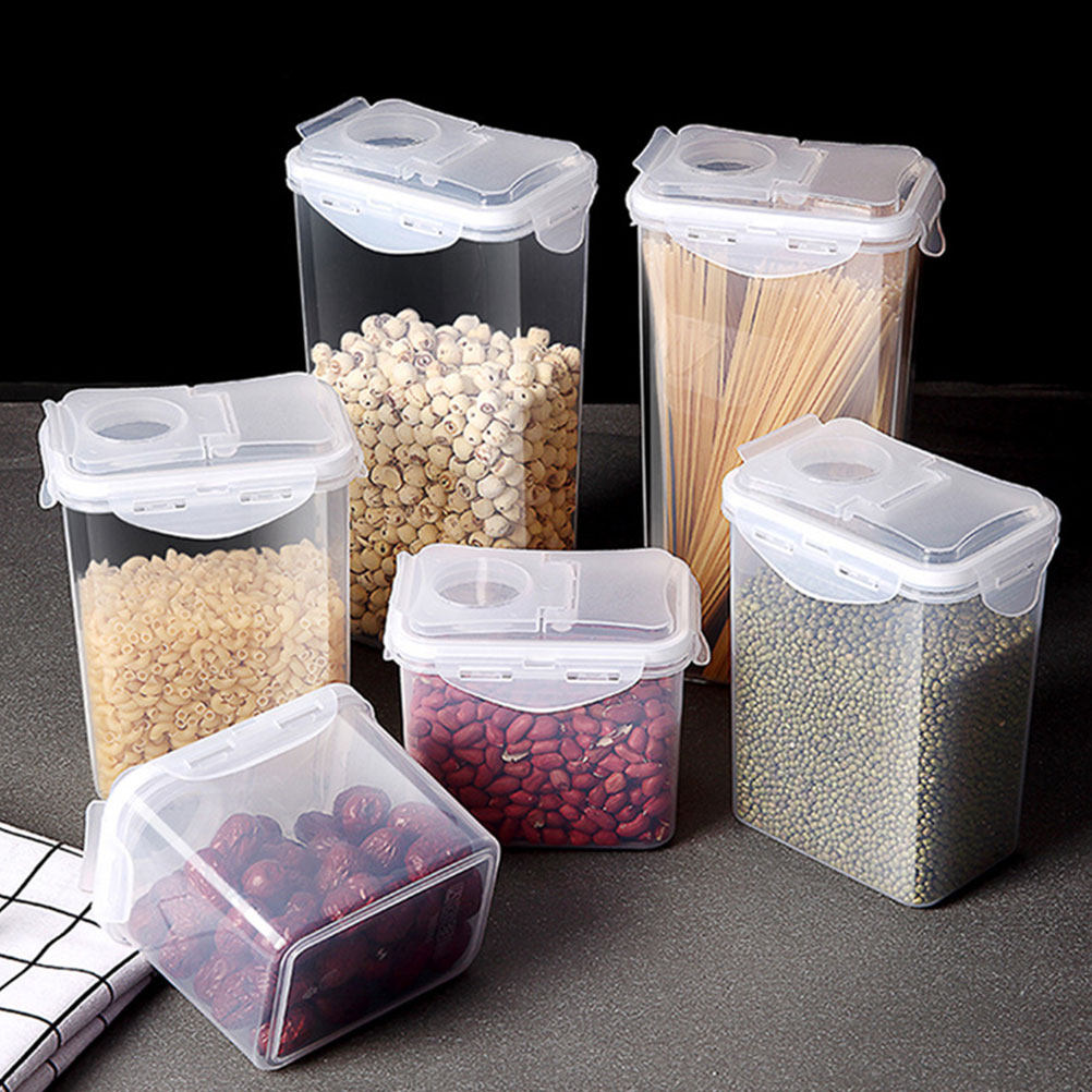 Set van 2 opbergpotten, plasti - Dried Fruit recensie en prijs