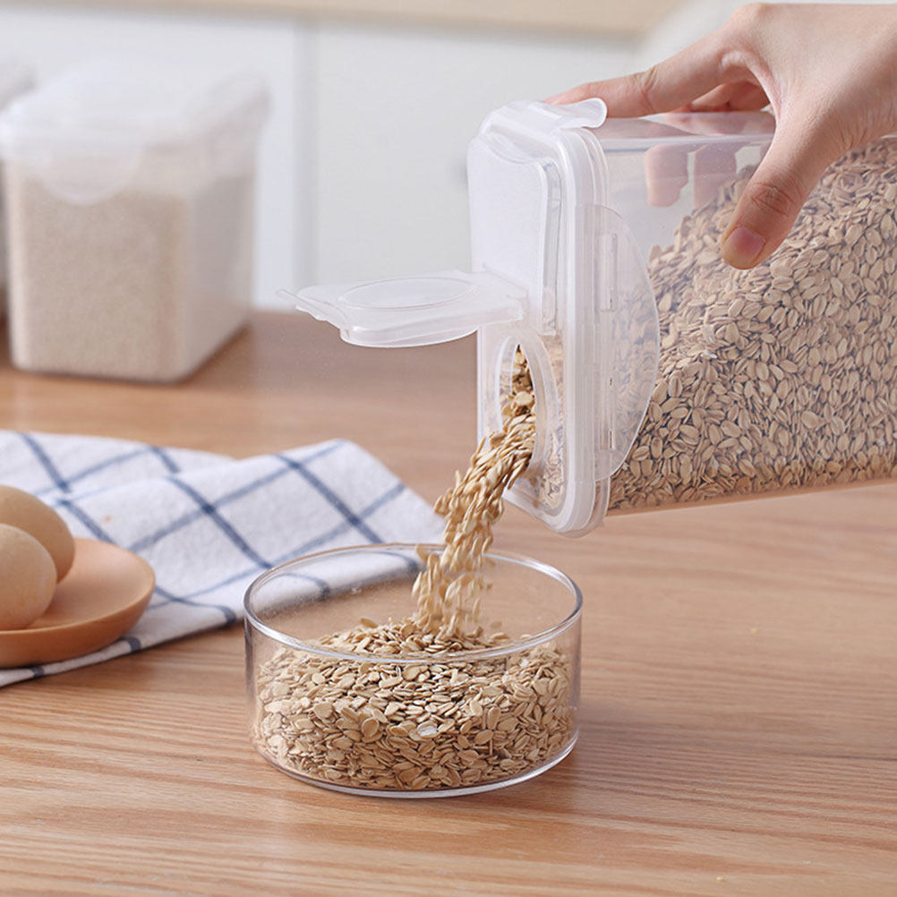 Set van 2 opbergpotten, plasti - Dried Fruit recensie en prijs