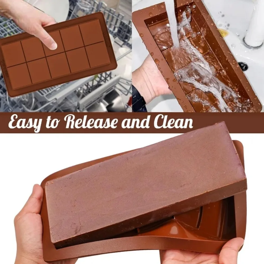 Siliconen chocoladevorm, recht - Protein Bar recensie en prijs
