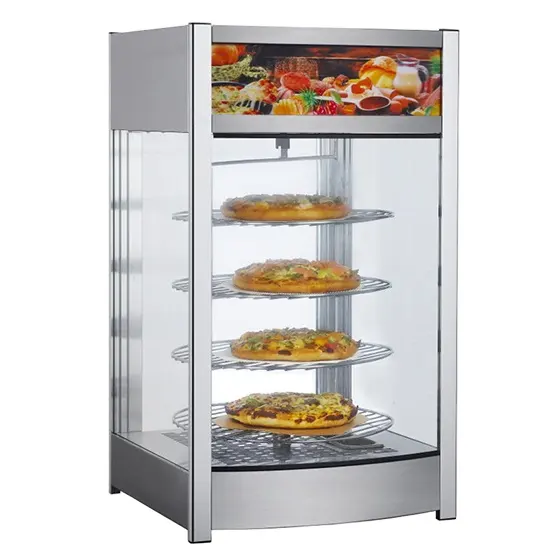 Draaiende glazen vitrine voor  - Food Snacks Catering recensie en prijs